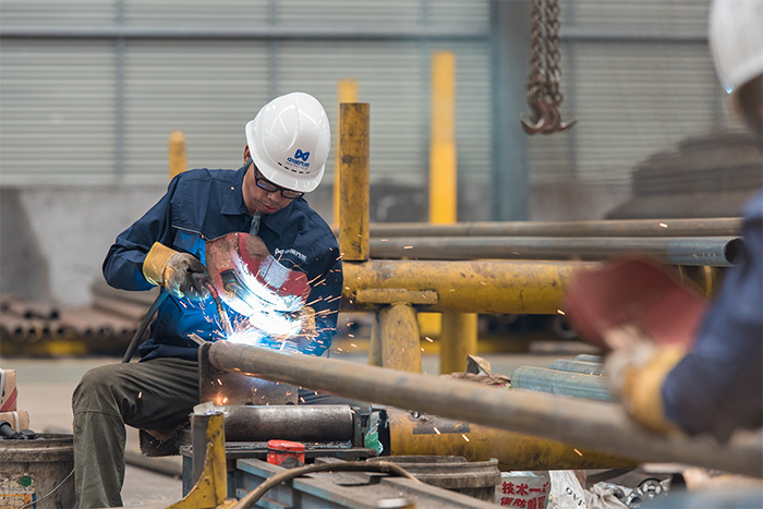 登封网架焊接车间